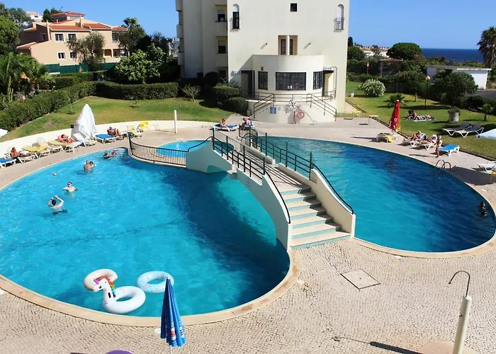 Clube Alvorferias T4 - 112 - Vista Piscina Mar Lägenhet Alvor